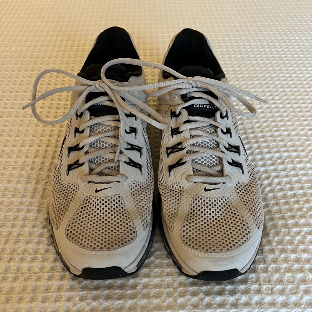 Nike Air Max Men's Shoes - Cream and Black - Picture 3 of 5